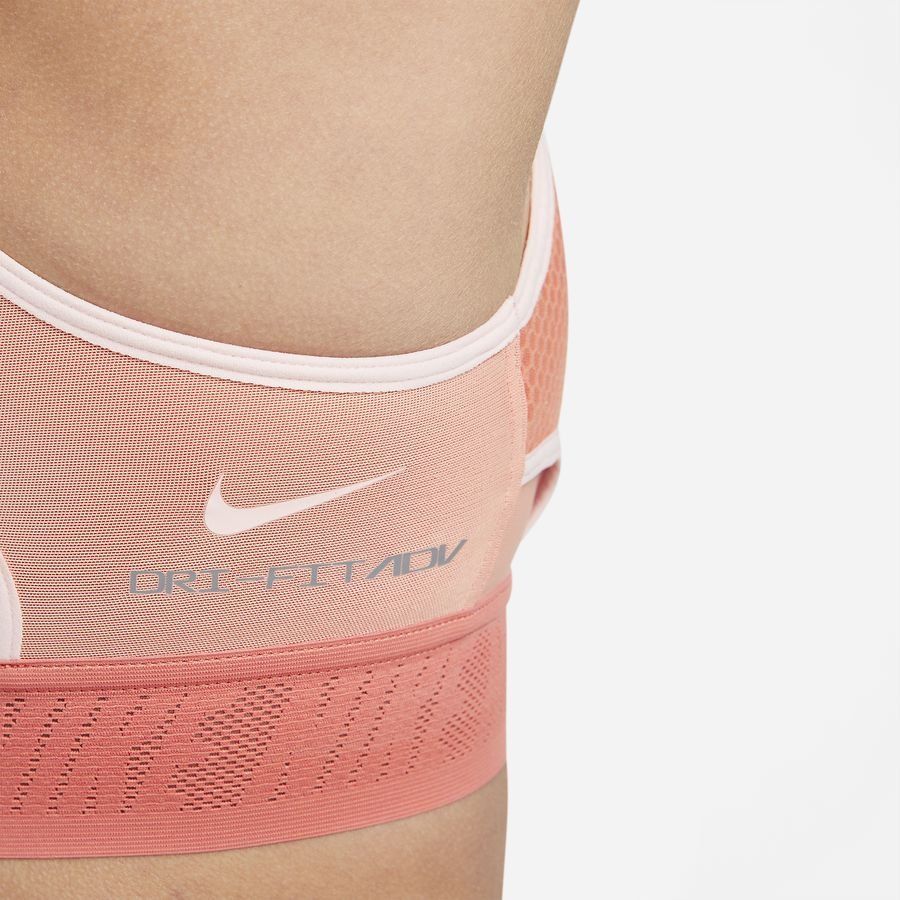 Nike Brassière Dri-FIT ADV Swoosh - Orange Femme
