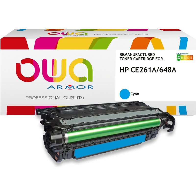 Toner remanufacturé OWA - standard - pour HP CE261A