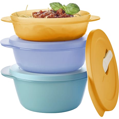 Tupperware Essentials bowle sæt (400ml/600ml/800ml)