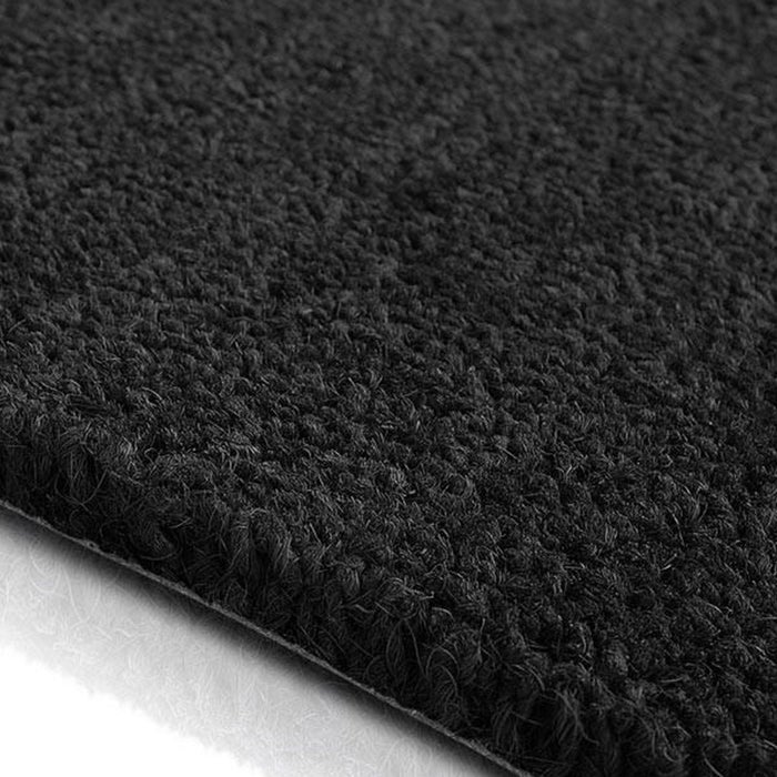Deurmat van kokosnoot - Deurmat van kokosnoot voor voordeur - Zwart / 17 mm - 40 x 60 cm