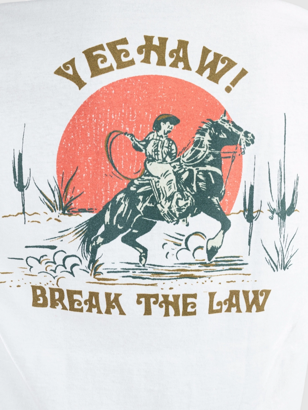 Dravus Yeehaw T-Shirt white