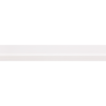 Hoeklat grenen wit gegrond 12x32 mm 270 cm
