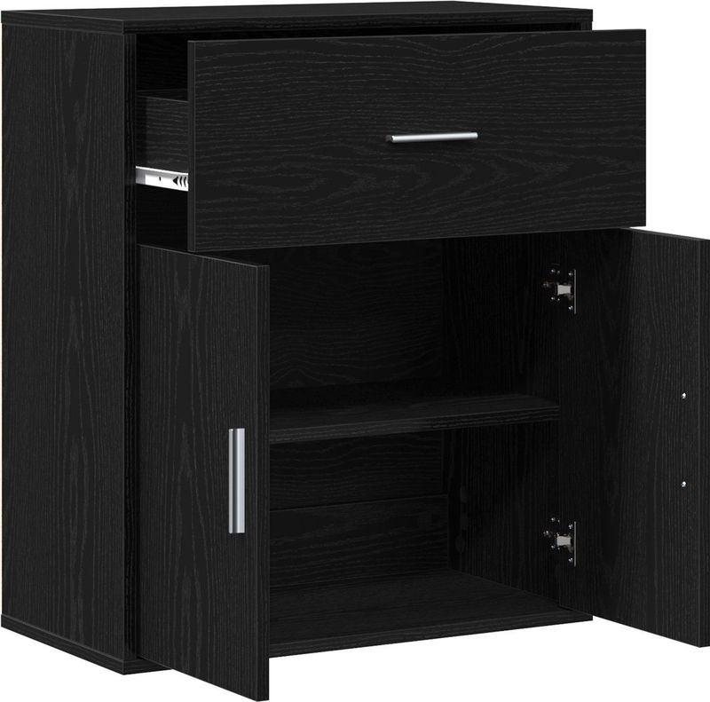 Dressoir - Hout - Modern - Rechthoekige Vorm - Veel Opbergruimte