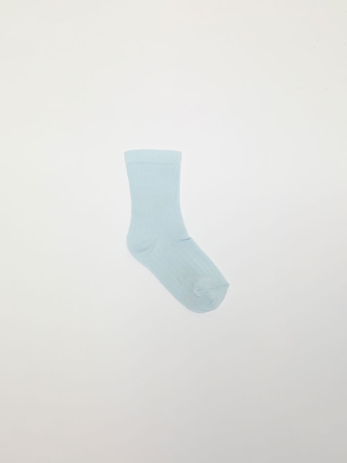 Pacote com 5 pares de meias compridas - Cores sortidas