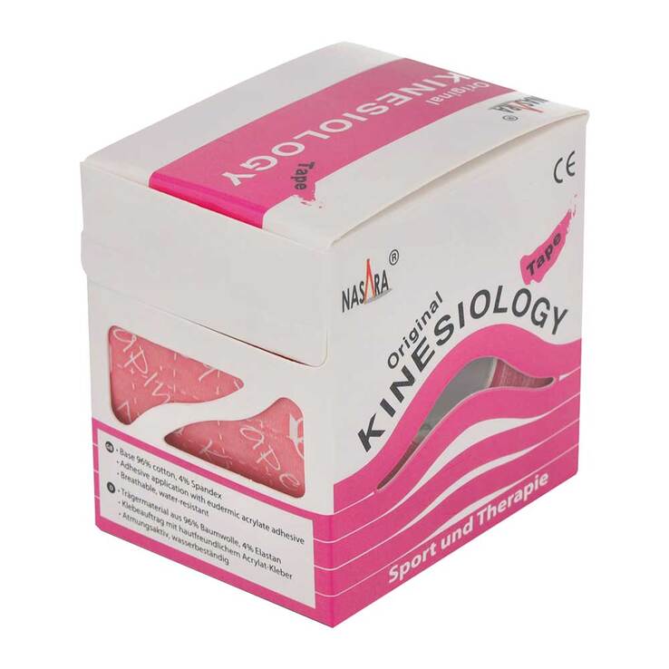 Kinesiotape Nasara 5cmx5m pink, 1 St