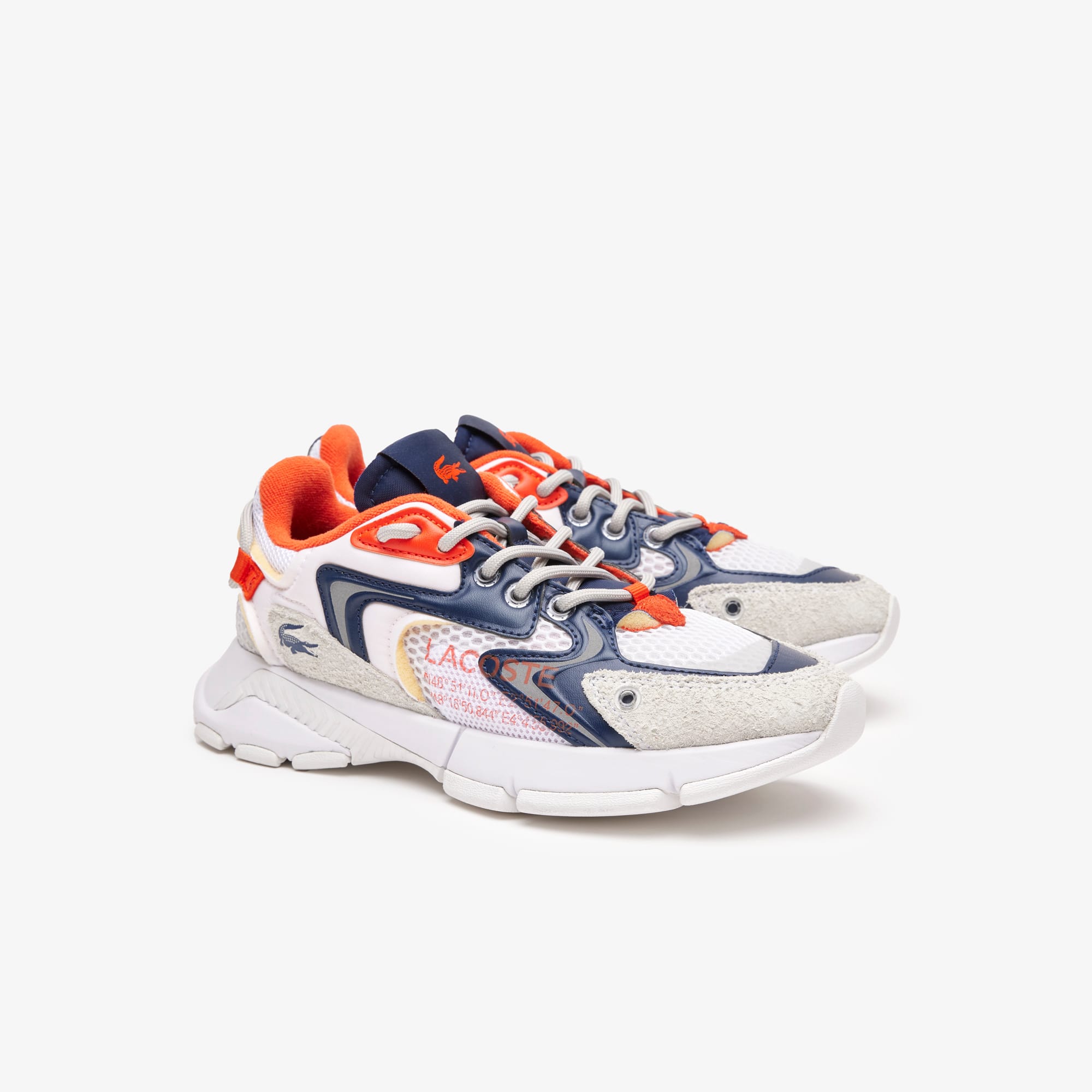 Sneakers L003 Neo femme en textile Sneakers - Blanc - Lacoste - Femme