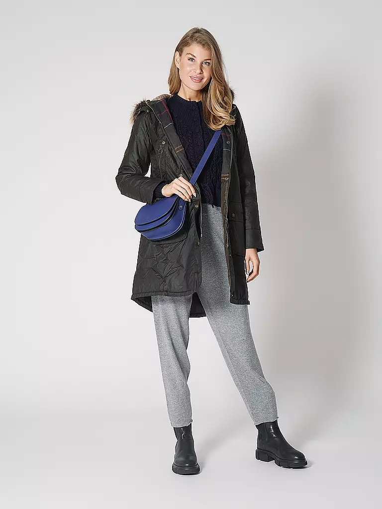 GOTTSEIDANK Trachten Strickjacke LENE dunkelblau