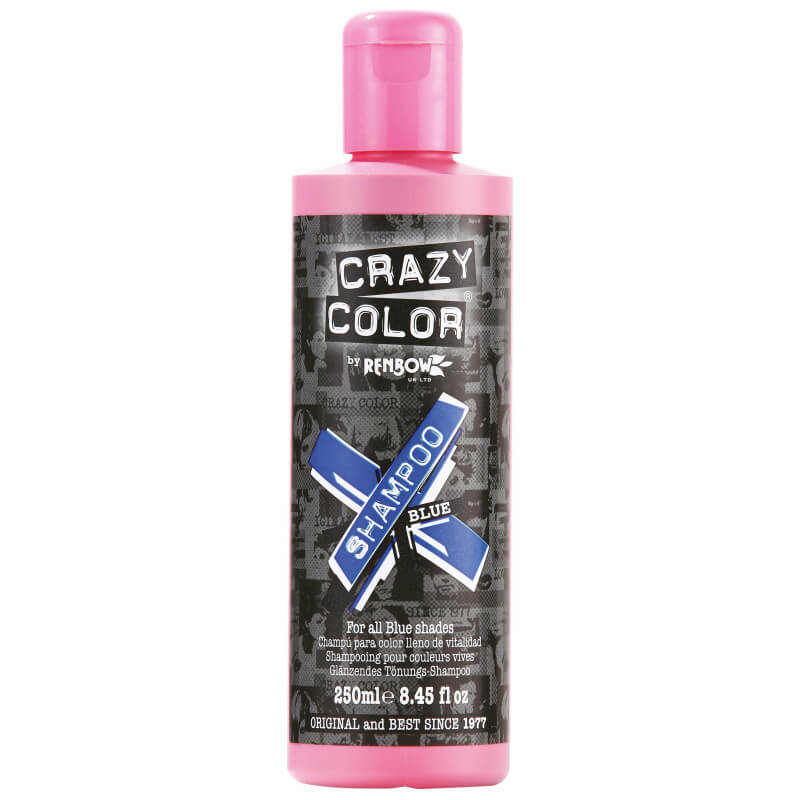 Shampooing re-activant bleu CRAZY COLOR 250ML