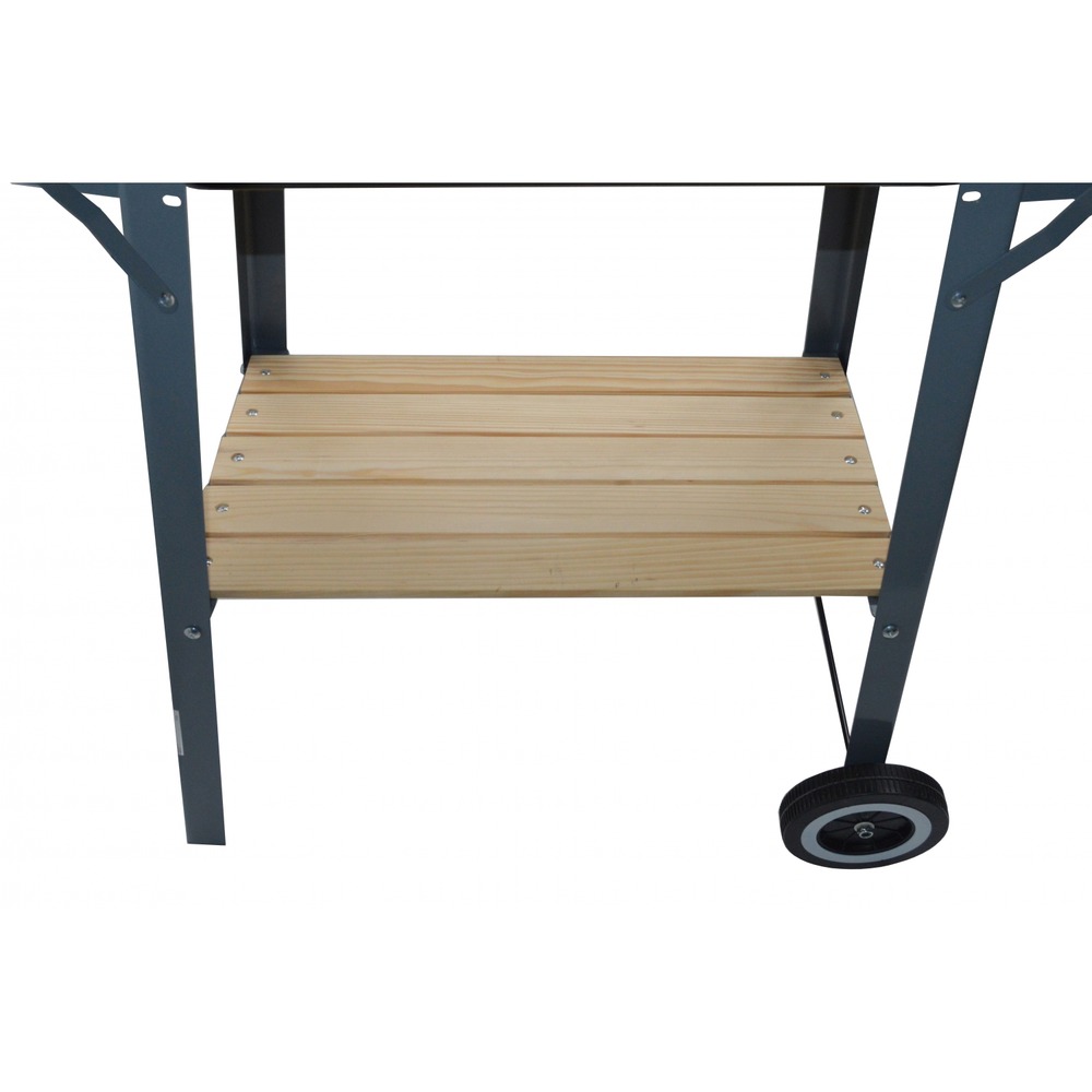Buffalo: barbecue mobile et pratique ! Bois ou charbon