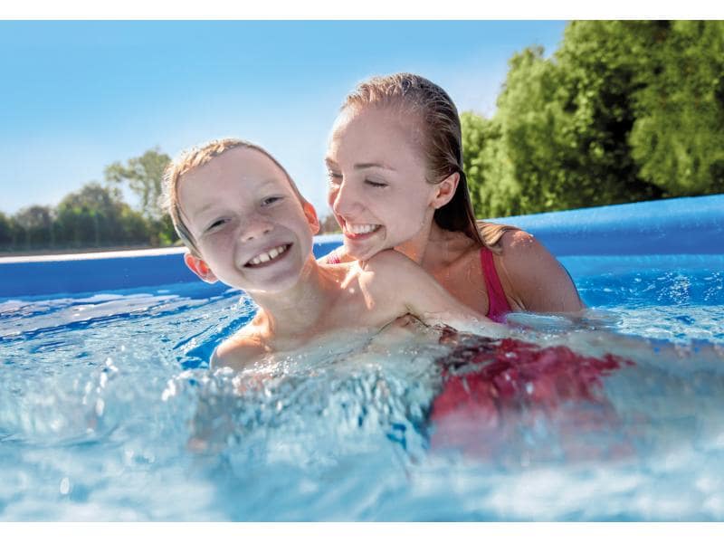 Intex Pool Easy Set 366 x 76 cm Pool mit aufblasbarem Rand
