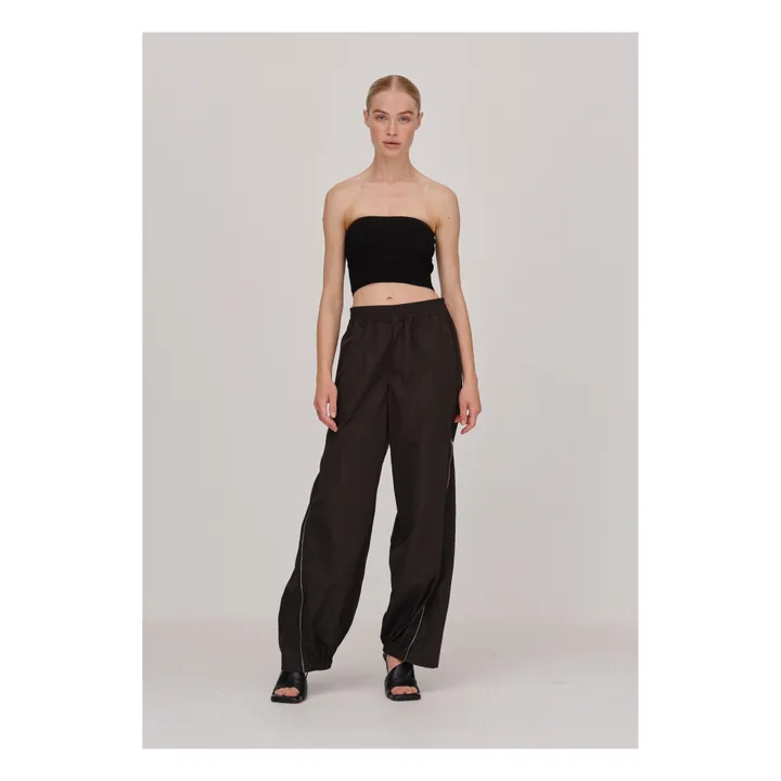 HERSKIND Pantalon Tracy Fibres Recyclées | Noir