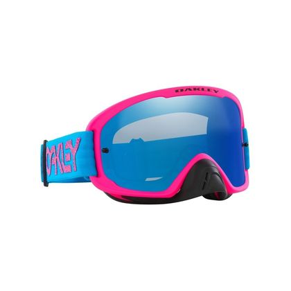 Masque cross Oakley O FRAME 2.0 BLUE CRACKLE BLACK ICE IRIDIUM 2024 - Bleu
