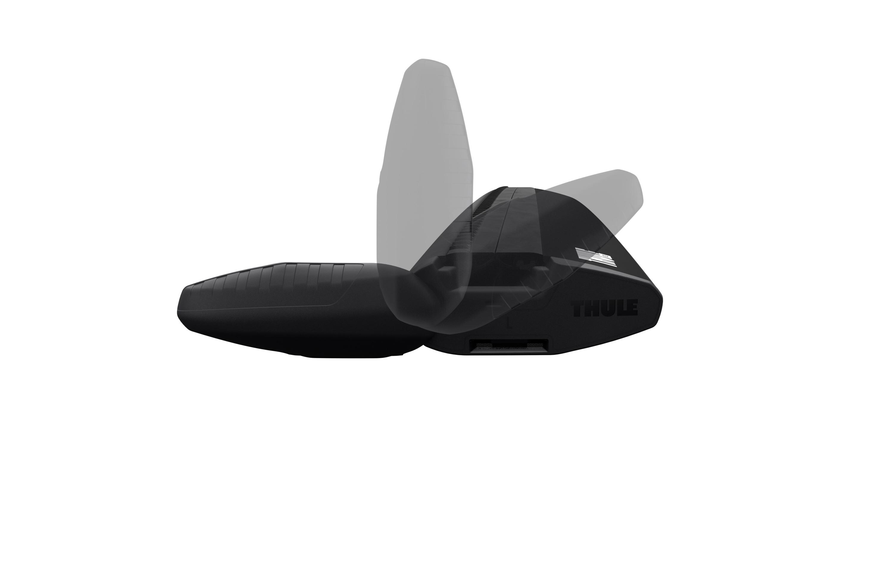 Lastenträger WingBar Evo 150 cm, Schwarz, 2 Stk.<br>Aerodynamische Laststrebe