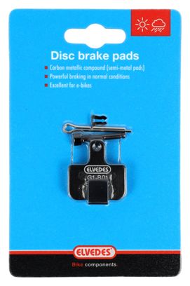 Paire de Plaquettes Elvedes Avid / Sram 6906-MC