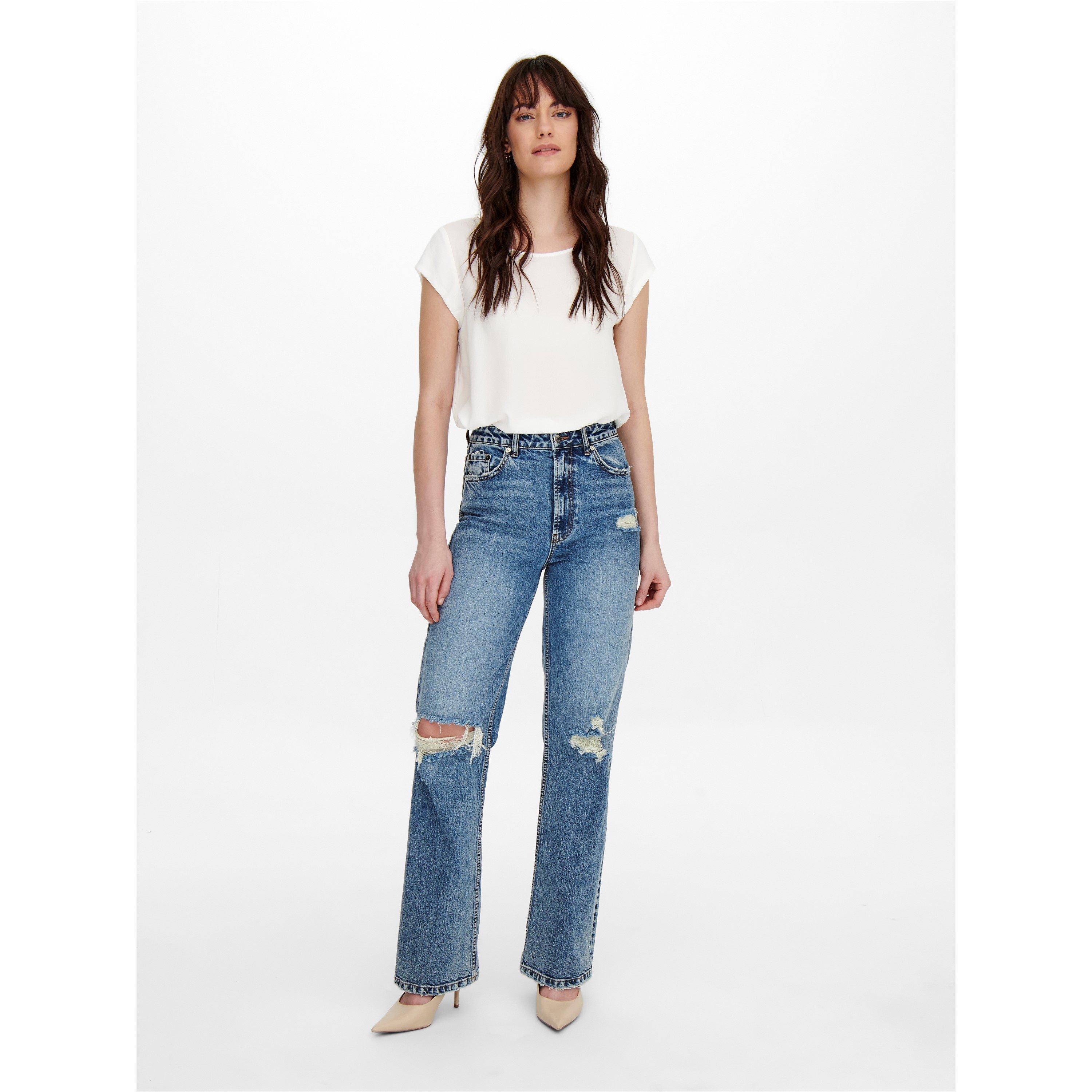 Only Vic Short Sleeve Solid T Shirt