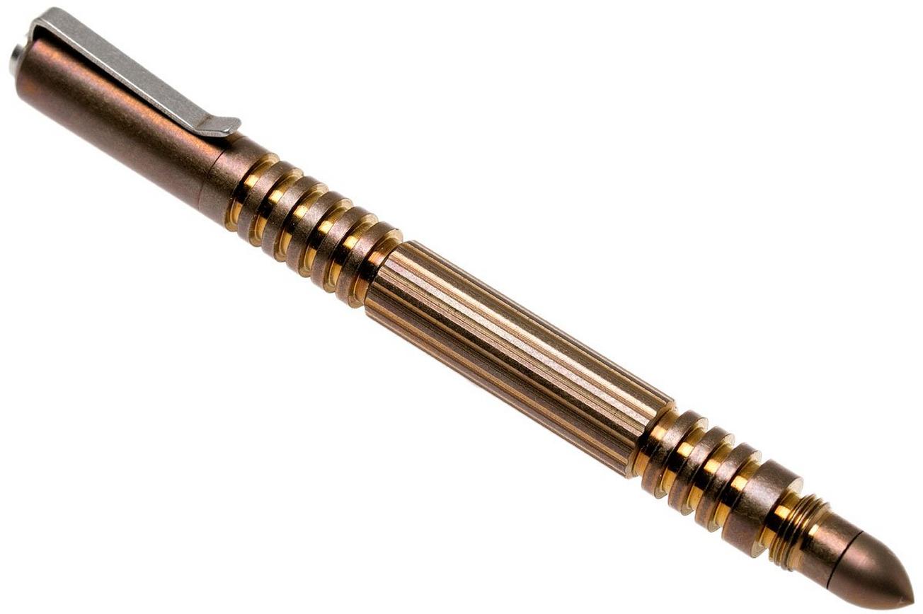 Rick Hinderer Investigator Pen Titanium Bronze, tactische pen