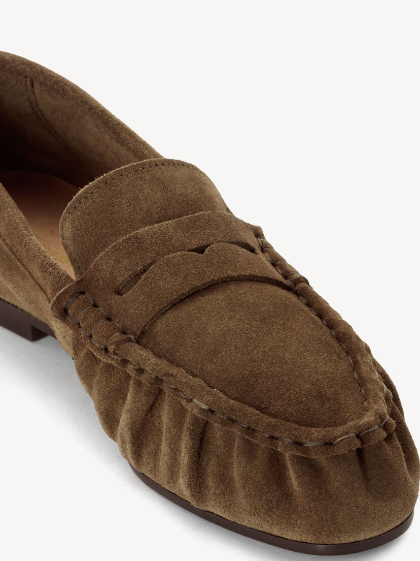 Leren Mocassin - groen