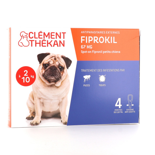 Fiprokil Chien Spot-On Antiparasitaires - Puces & Tiques