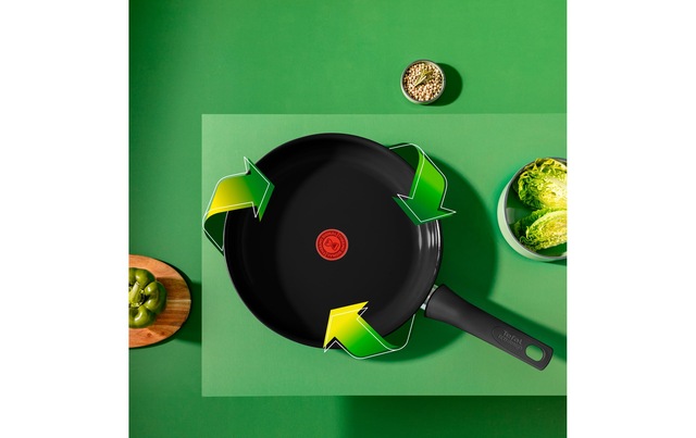 Tefal Wok »Renew Black On 28 cm« Aluminium