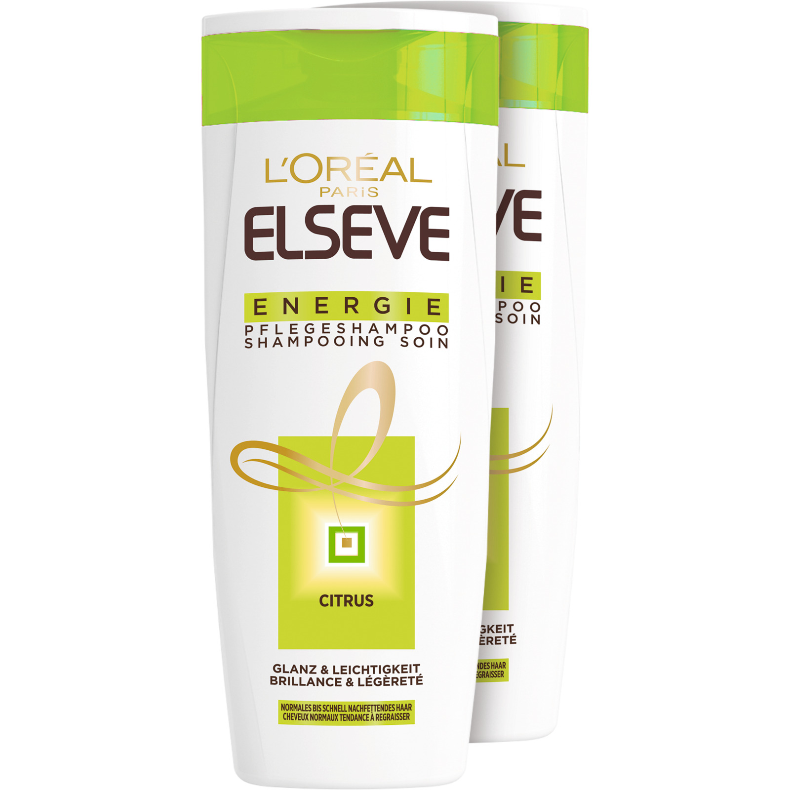 L'Oréal Elsève Shampoo Energie 2 x 250 ml