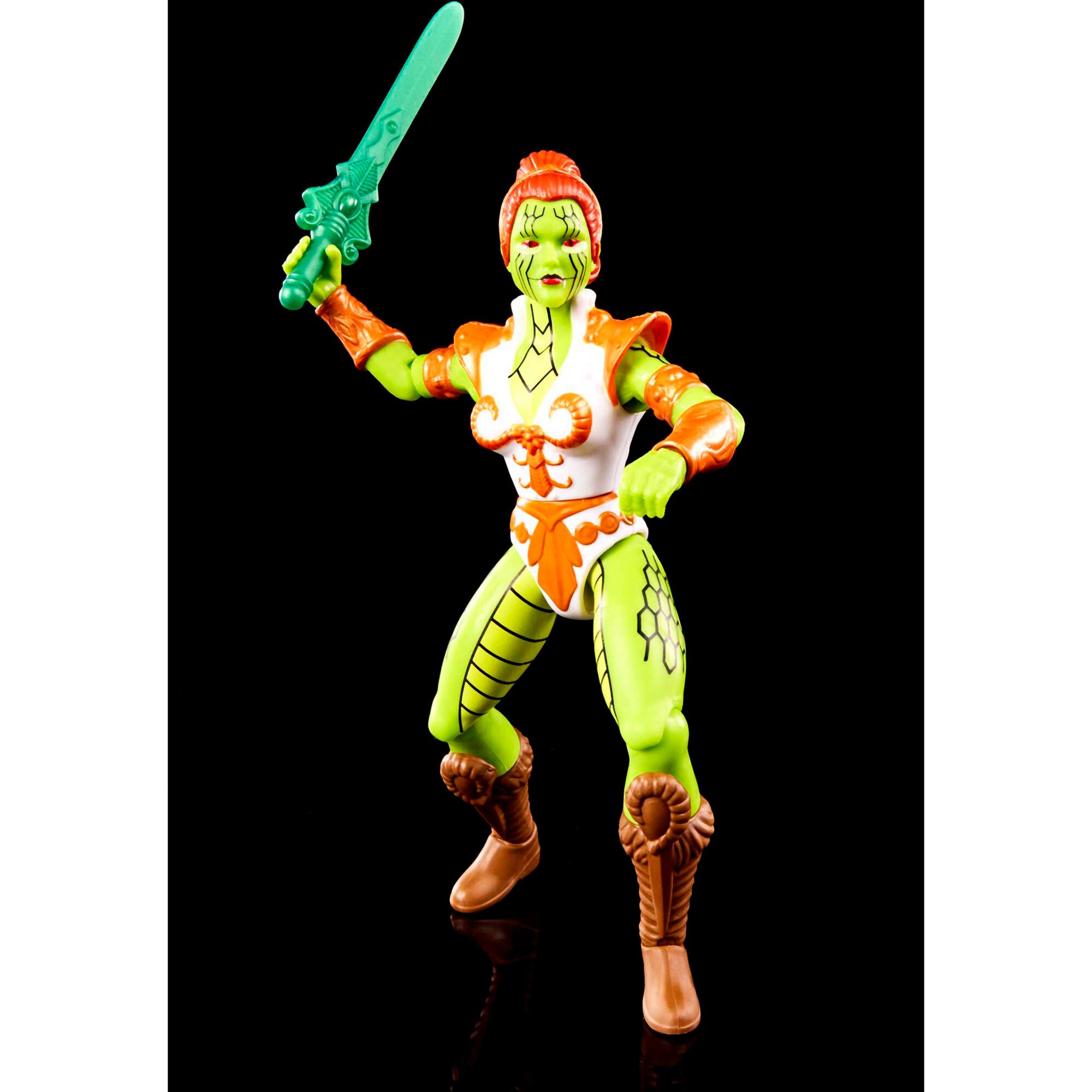 Mattel Spielfigur Masters of the Universe Origins Actionfigur Snake Teela
