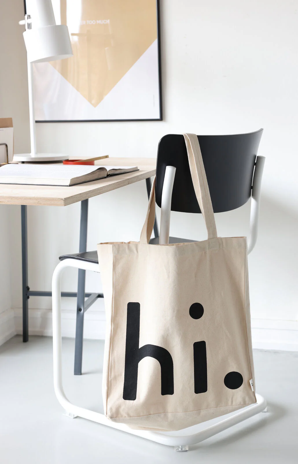 Design Letters  hi. Travel taske - Natural