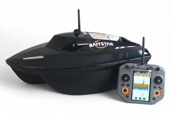 Bateau amorceur BaitStar Xpert Black AllinOne (GPS & sondeur)