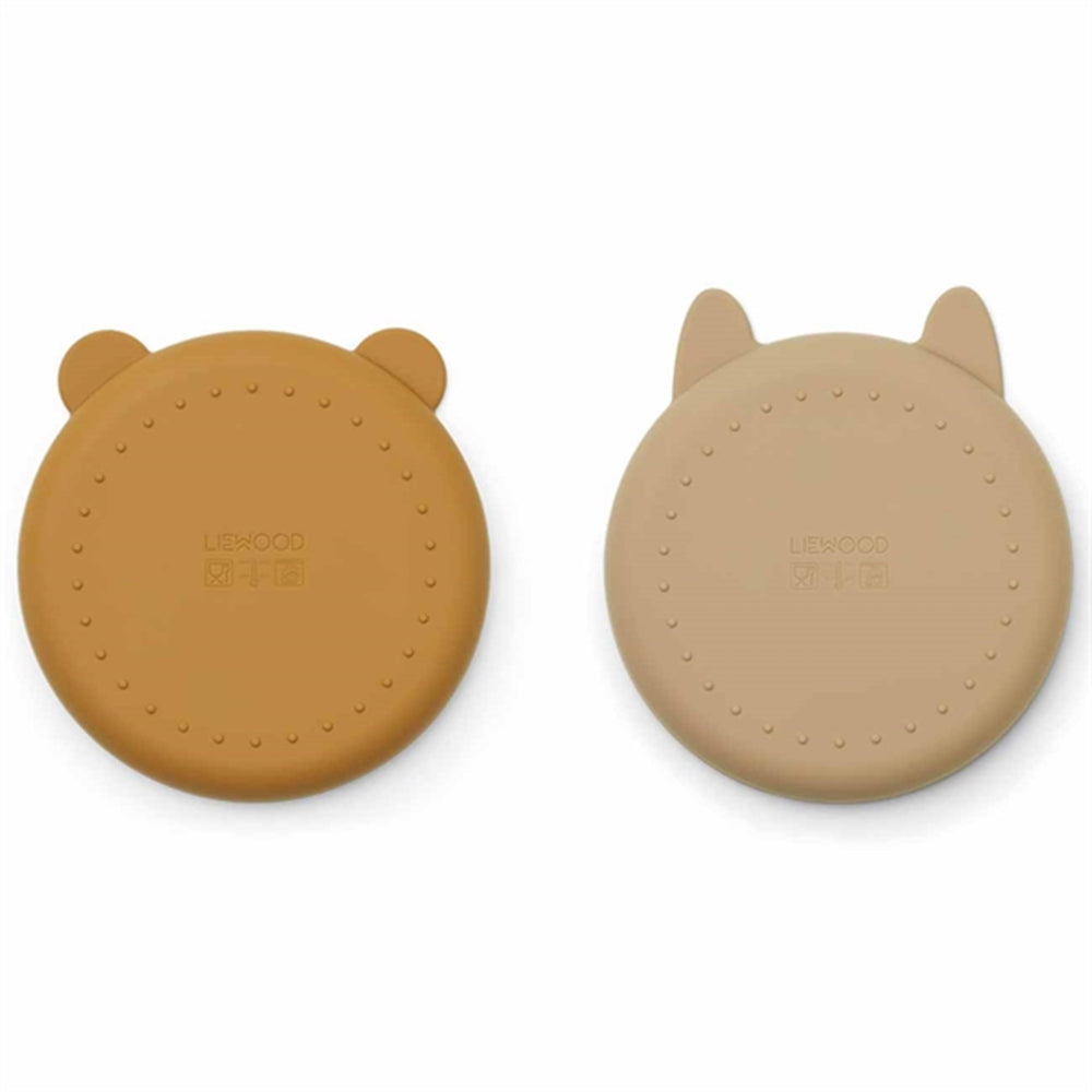 Olivia Plate 2-Pack Golden Caramel Oat Mix - LieWood