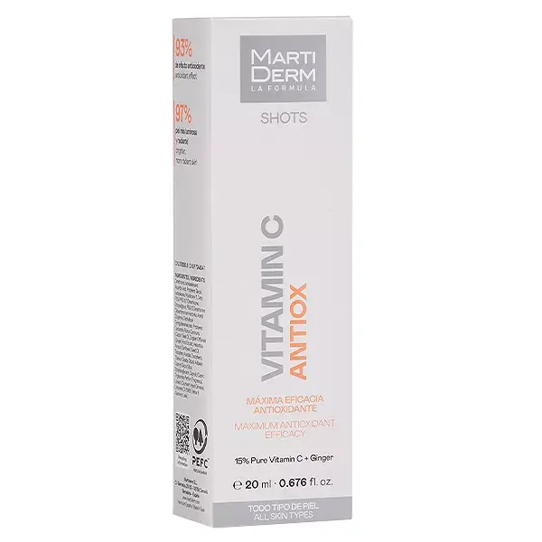 Bálsamo Antioxidante MartiDerm Shots com Vitamina C 20ml