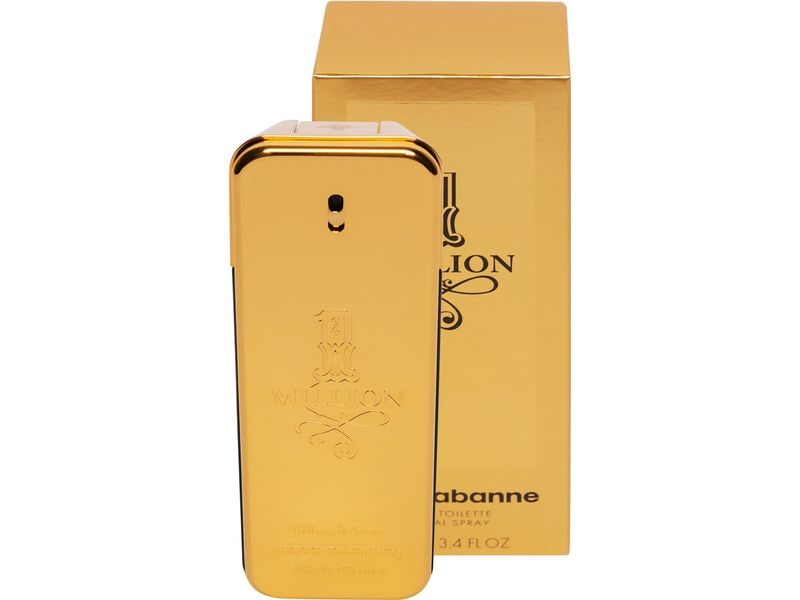Paco Rabanne Eau de Toilette One Million 100 ml Herrenduft für den extravaganten Gentleman