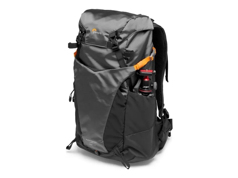 Lowepro Photo Sport BP 24L AW III (GY) - Rygsæk lille/mellem til digitalkamera med objektiver - grov - udendørs - 100 x 300D nylon, polyester - grå