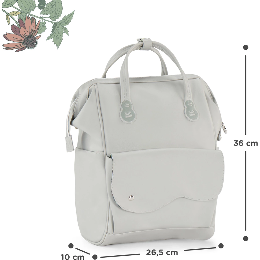 Kinderkraft Wickelrucksack TREASUREPACK graunature vibes