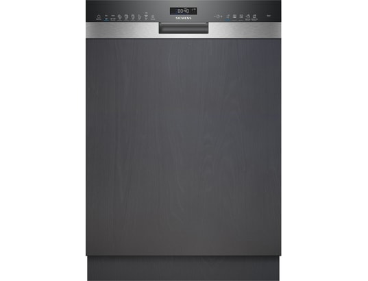 SIEMENS - Lave vaisselle encastrable 60 cm SN55ES12CE, iQ500, glassZone, Bandeau inox