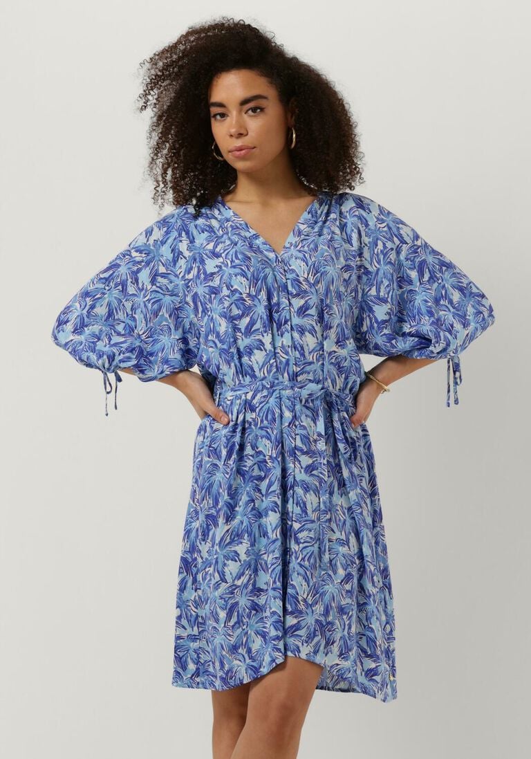 FABIENNE CHAPOT blauwe fabienne chapot mini jurk clipper dress 101