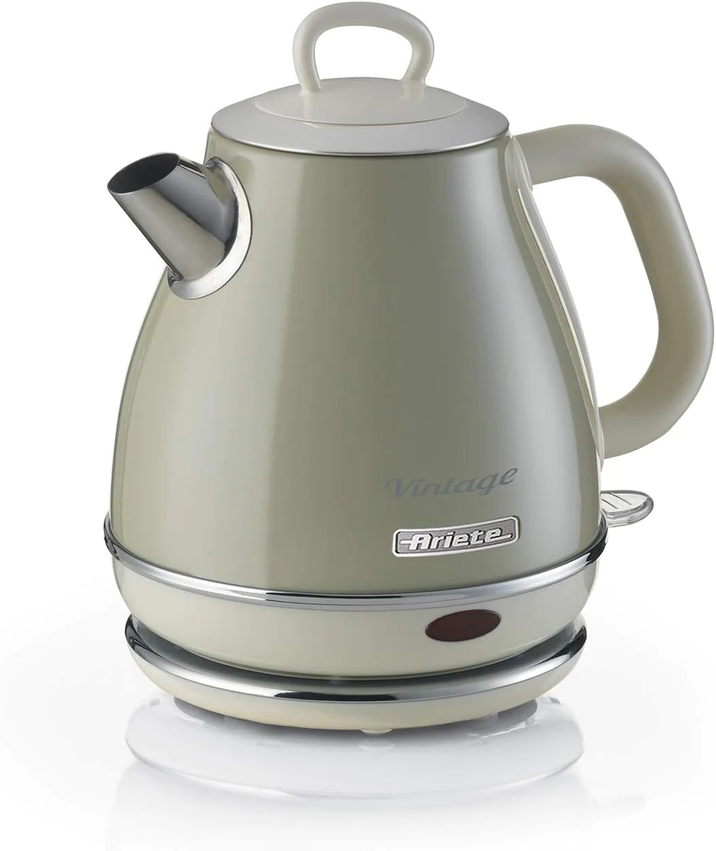 bouilloire électrique de 1L sans fil 1600W beige Ariete