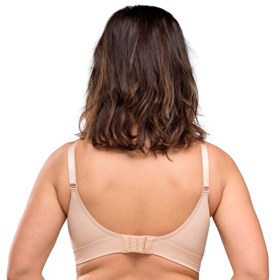 Soutien-gorge d'allaitement rembourré sans coutures   Beige        S   de               Carriwell