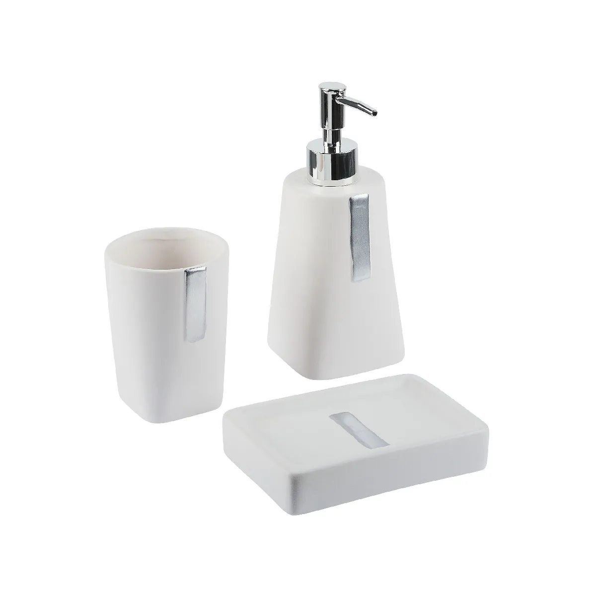 Beliani Set de salle de bain SONANA - Beige