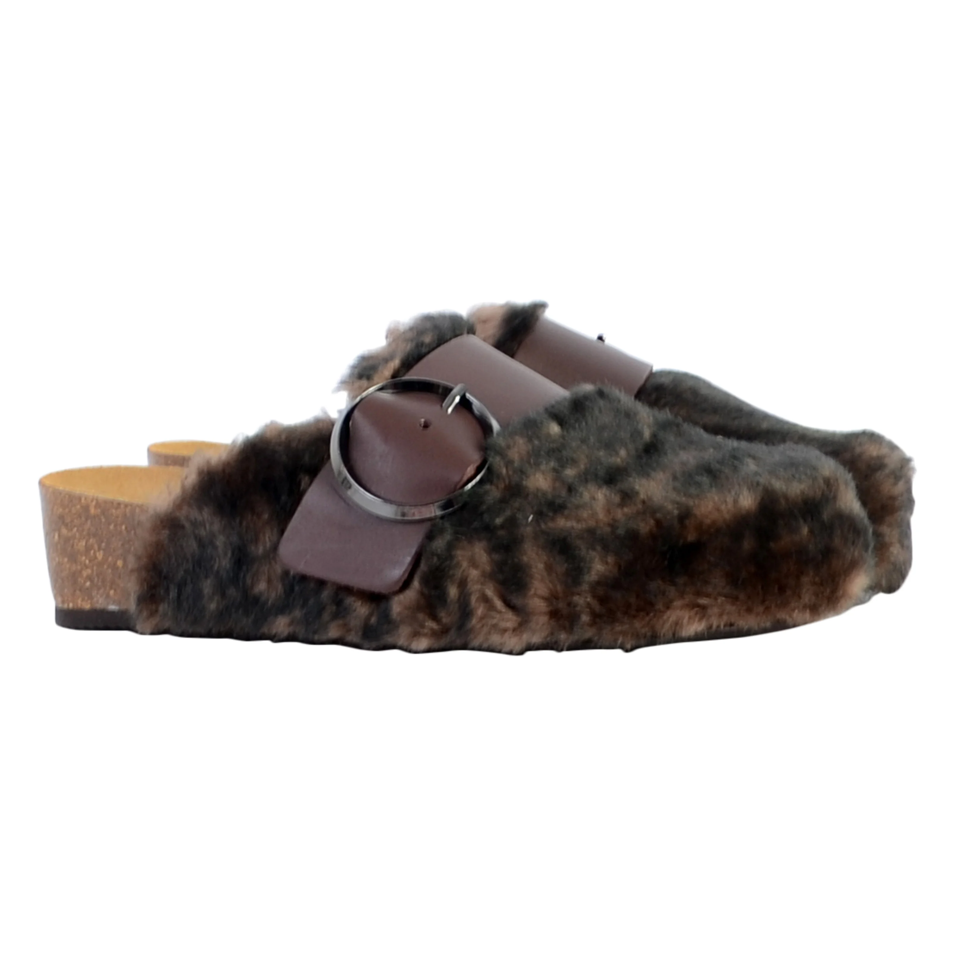 Mules cuirmonique | Marron