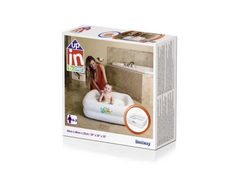 Bestway Badebassin / pool - 86x86x25cm