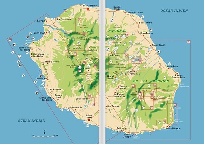 GLENAT - LA REUNION LES CLES POUR BIEN VOYAGER