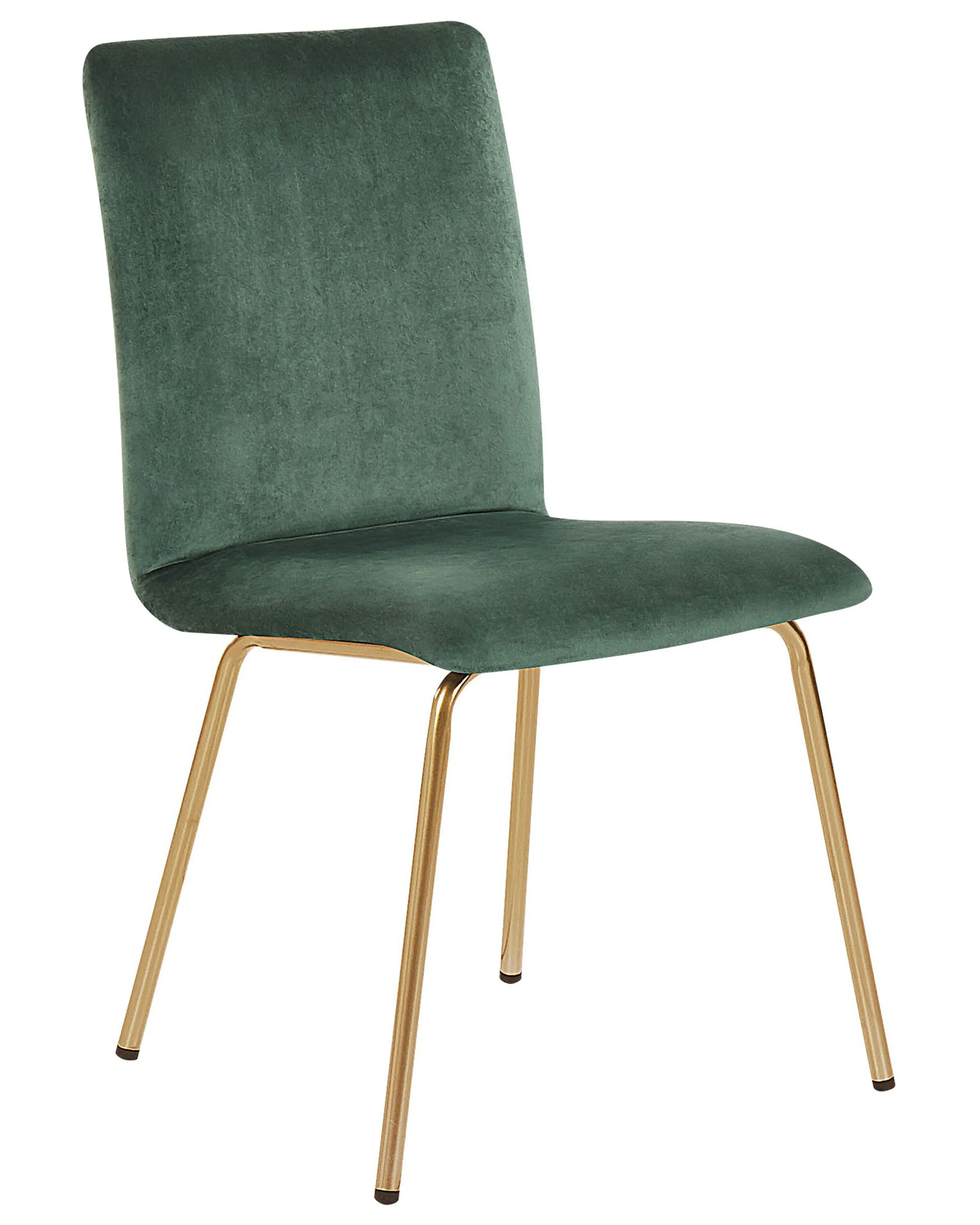 Set van 2 eetkamerstoelen RUBIO Fluweel Smaragdgroen