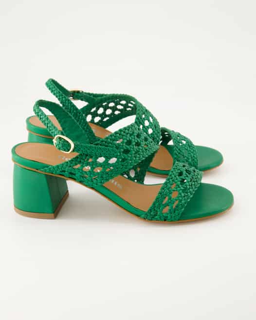 George Watts L9102 Sandalen in Grün