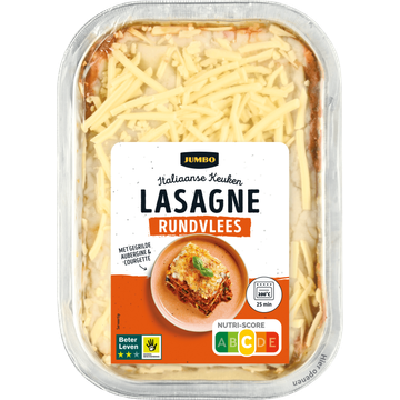 Jumbo Lasagne Rundvlees met Gegrilde Aubergine & Courgette 400 g