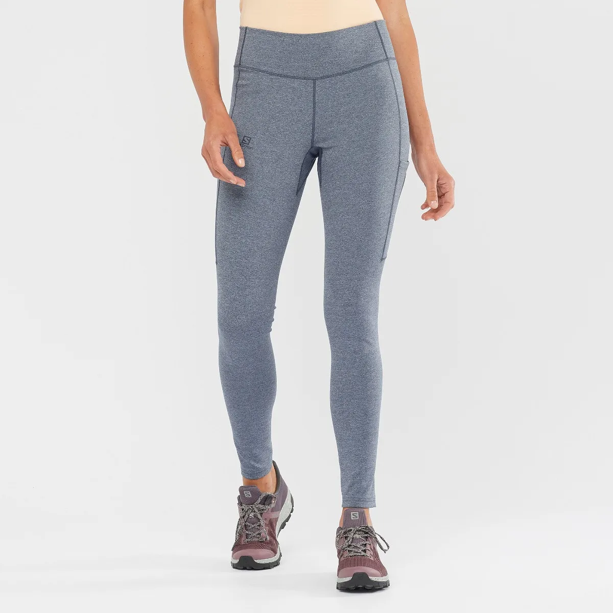 Salomon Women's Outline Tights Ebony