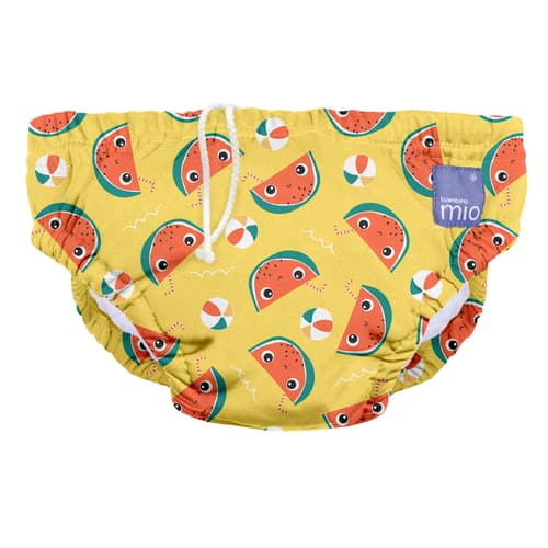 Bambino Mio Wiederverwendbare Schwimmwindel, Milde Melone, Gr. M (6-12 Monate)