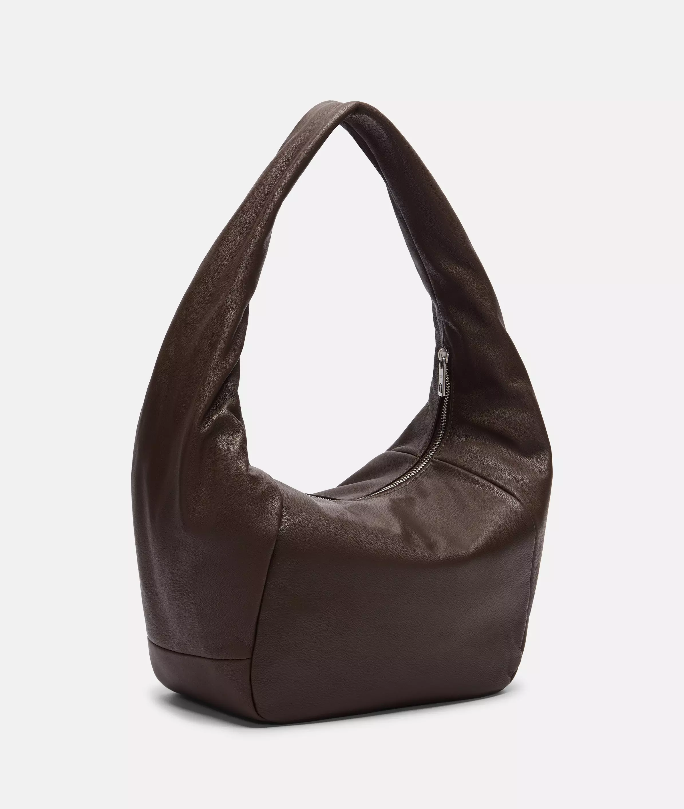 Farrah Hobo M Spacious leather pouch bag with a vintage look