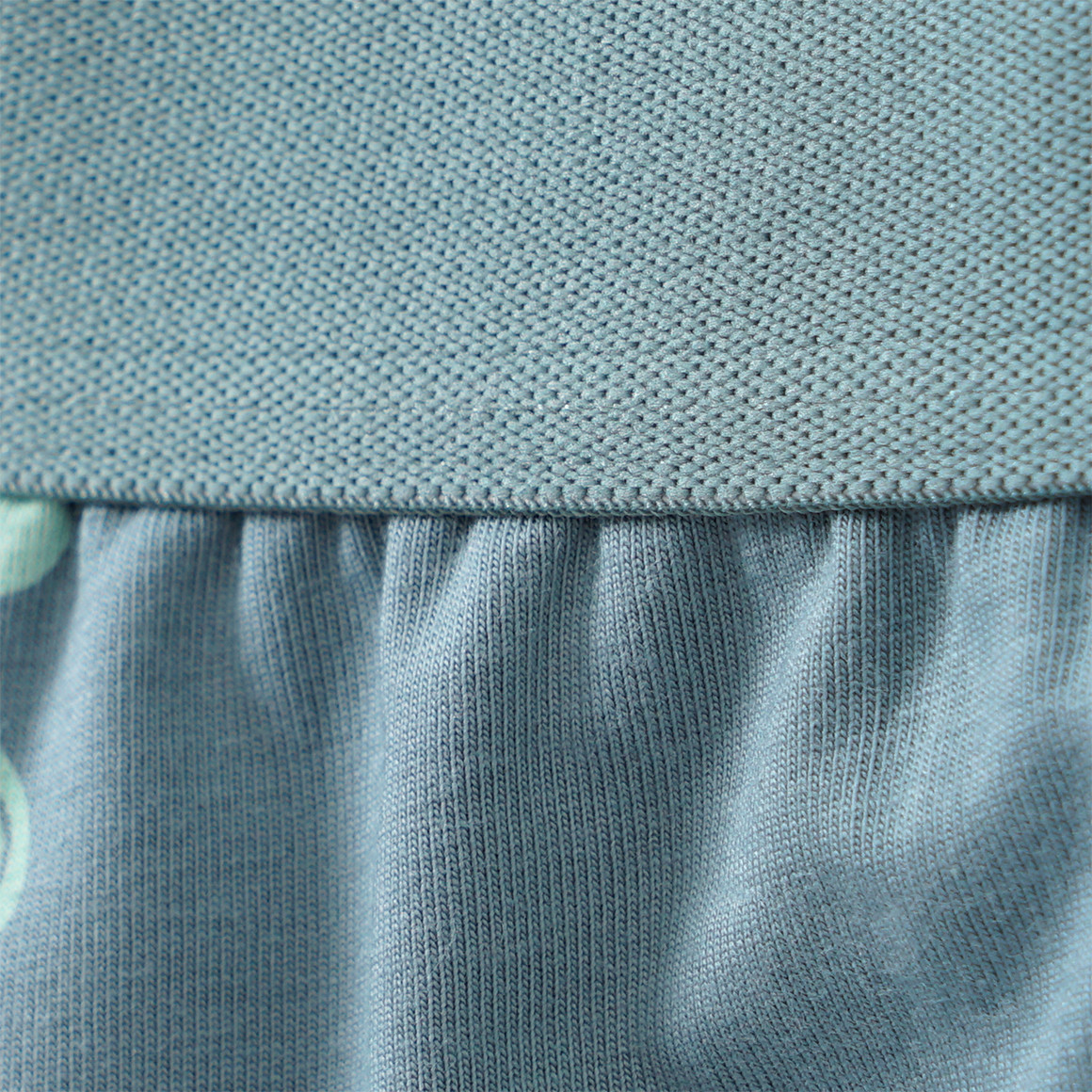 Yigga 3 Jungen Boxer mit Bio-Baumwolle dunkelgrün / hellgrün / blau