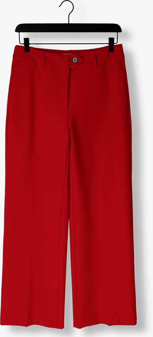 rode co'couture wijde broek vola long wide pant
