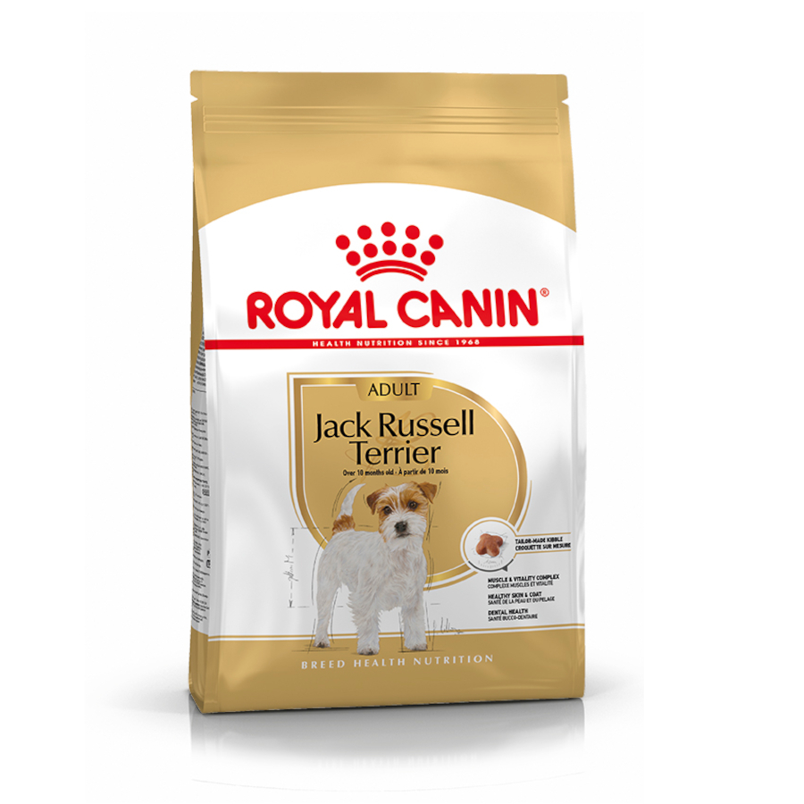 Ração Royal Canin para cães adultos da raça Jack Russell Terrier