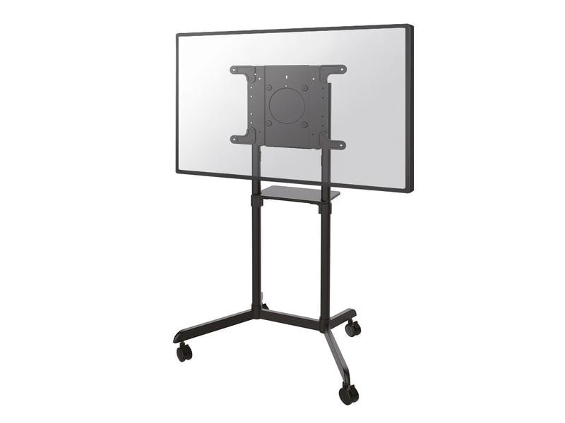 NEOMOUNTS TV-Trolley NS-M1250 Schwarz Mobiler Bodenständer für Flachbild-Fernseher bis 70